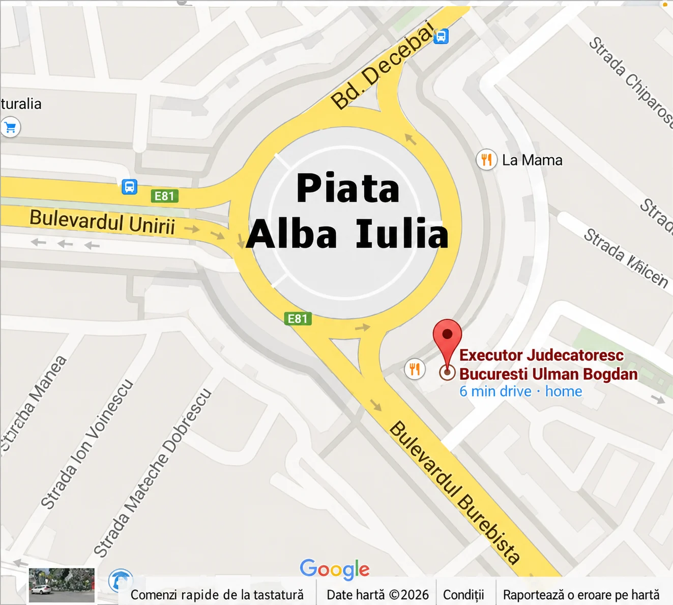Map location
